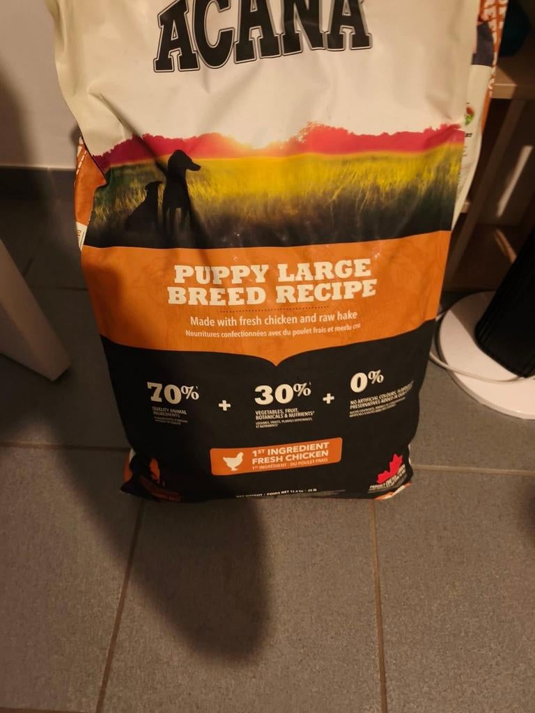 acana brok puppy  top brok tekoop 2 nieuw zakken per zak 35, Dieren en Toebehoren, Ophalen of Verzenden