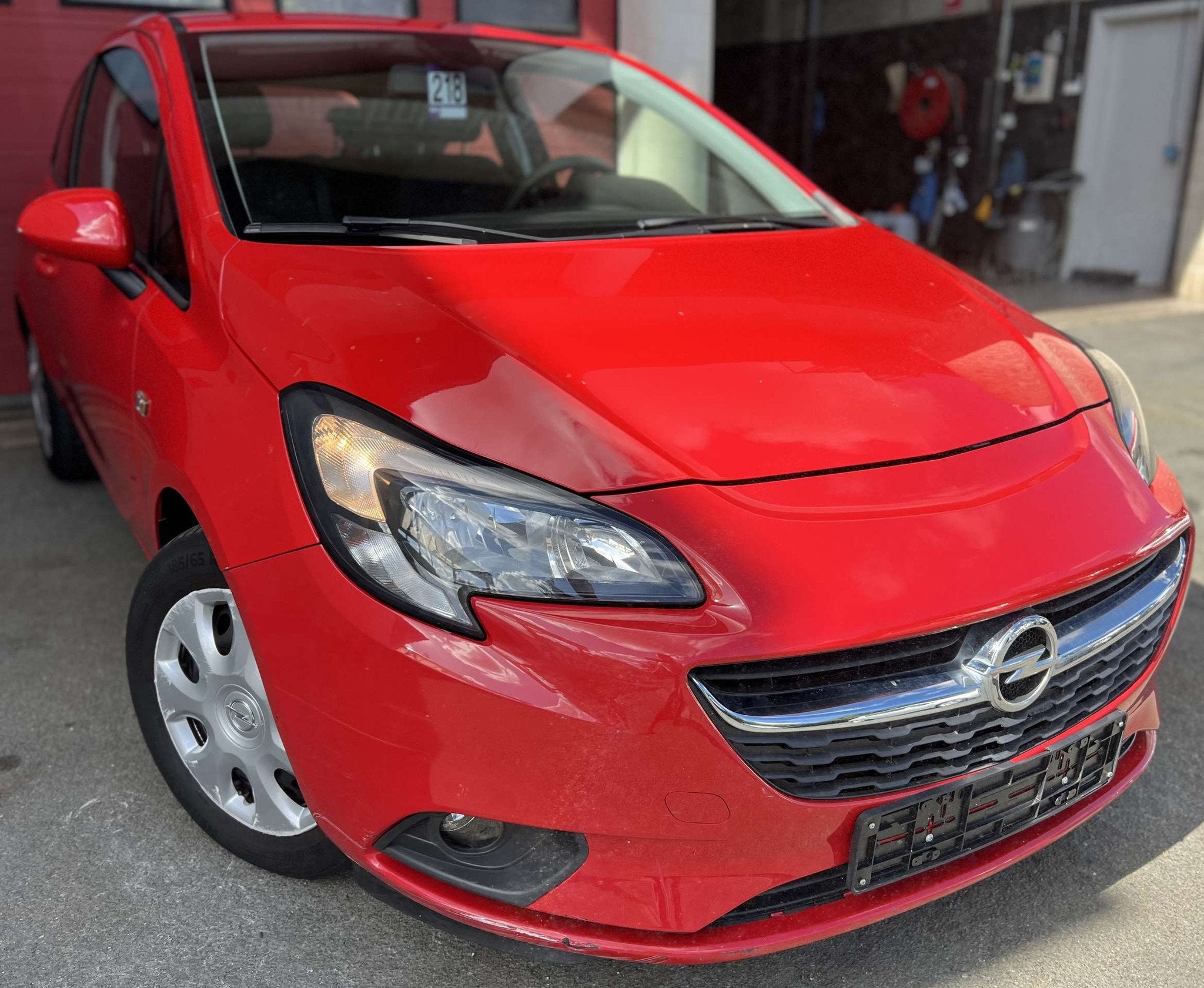 Opel Corsa 1.2i Enjoy + CLIM + EURO 6b, Rouge, Achat, Euro 6, Entreprise