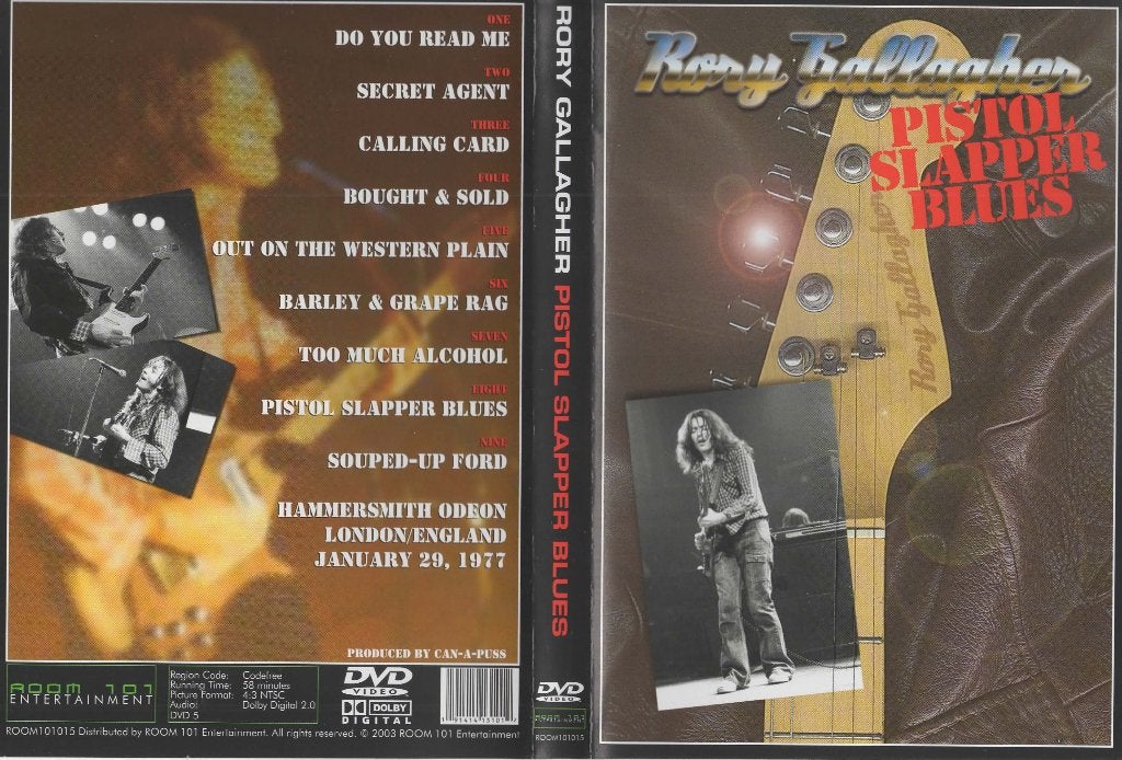 DVD - Rory GALLAGHER - PISTOL SLAPPER BLUES, Verzenden, Nieuw in verpakking, Concert