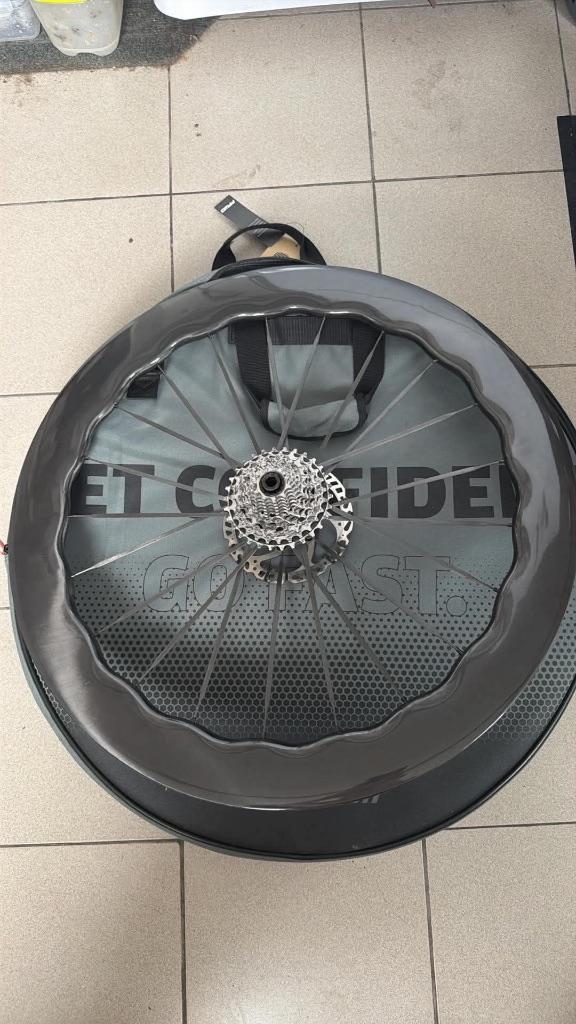 Carbon wielen, Fietsen en Brommers, Zo goed als nieuw, SRAM, Racefiets, Carbon