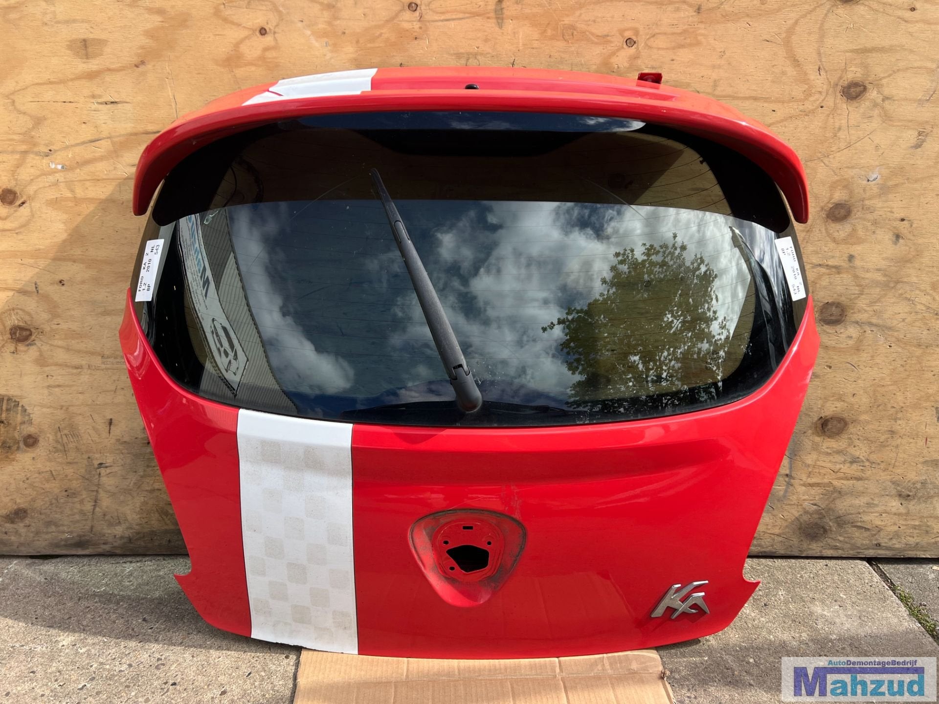 FORD KA 2 Rood 8P achterklep met spoiler 2008-2016, Gebruikt, Deur, Info@ford.com, Ford