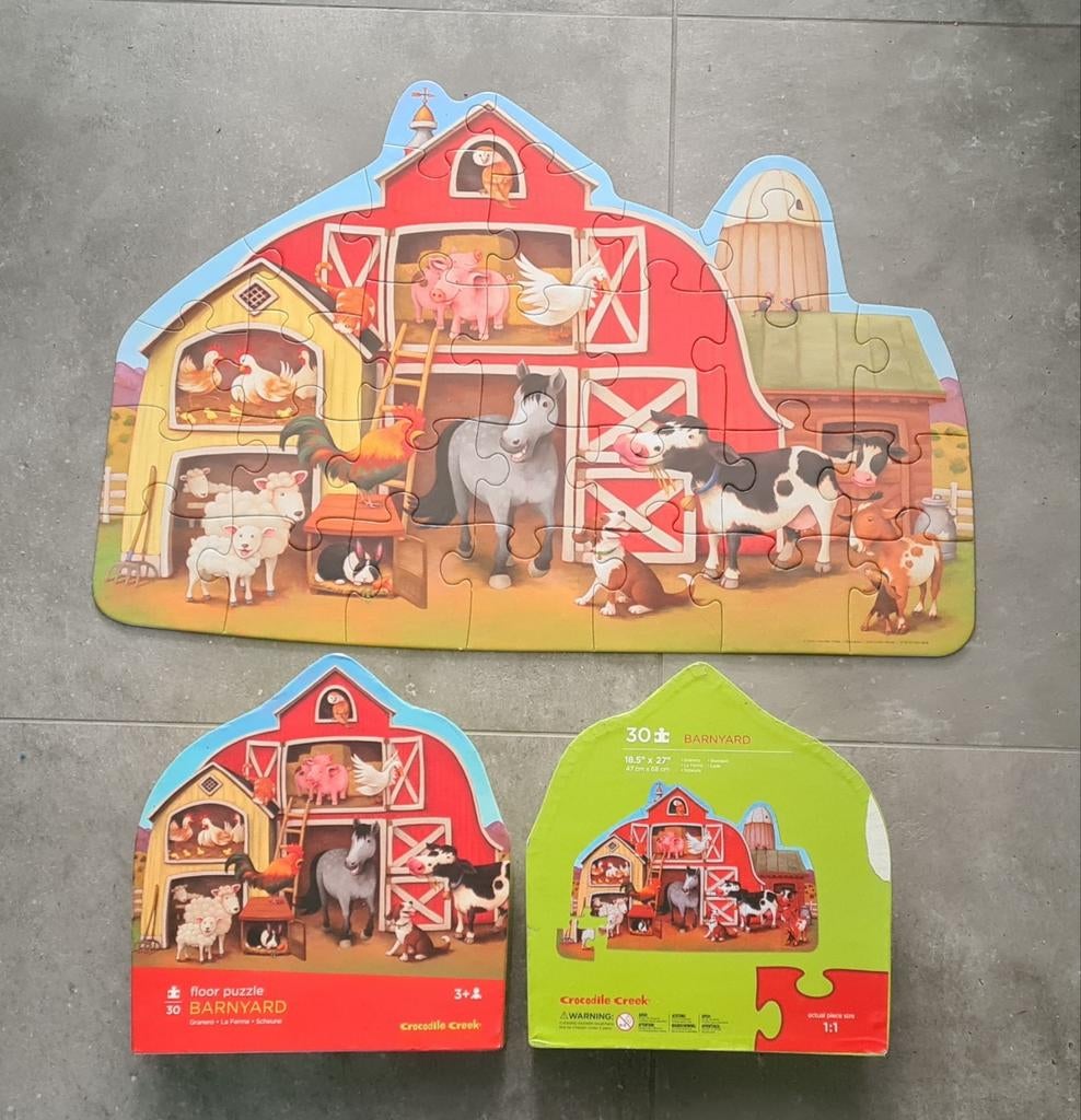 Crocodile creek puzzel boerderij 30 stukken 3+, Ophalen