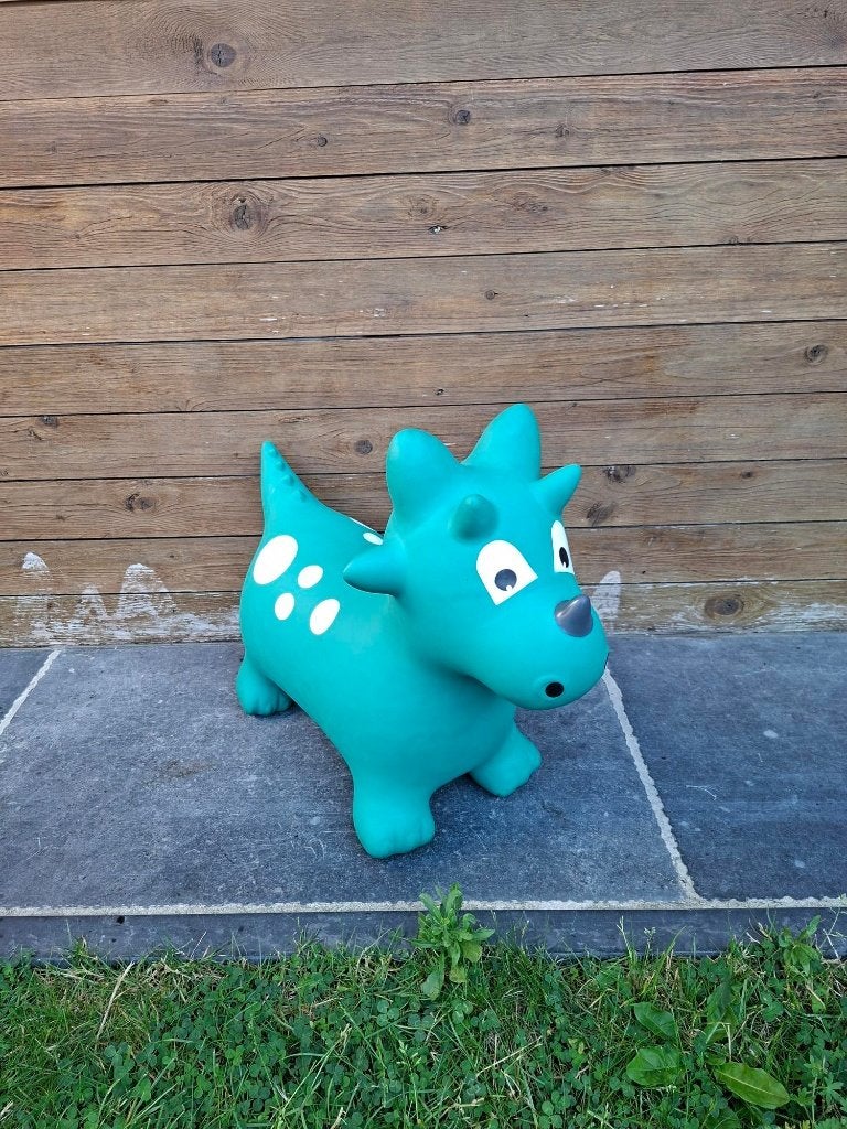 Dinosaurus hopper / springpaard, Kinderen en Baby's, Speelgoed | Actiefiguren, Ophalen, Zo goed als nieuw