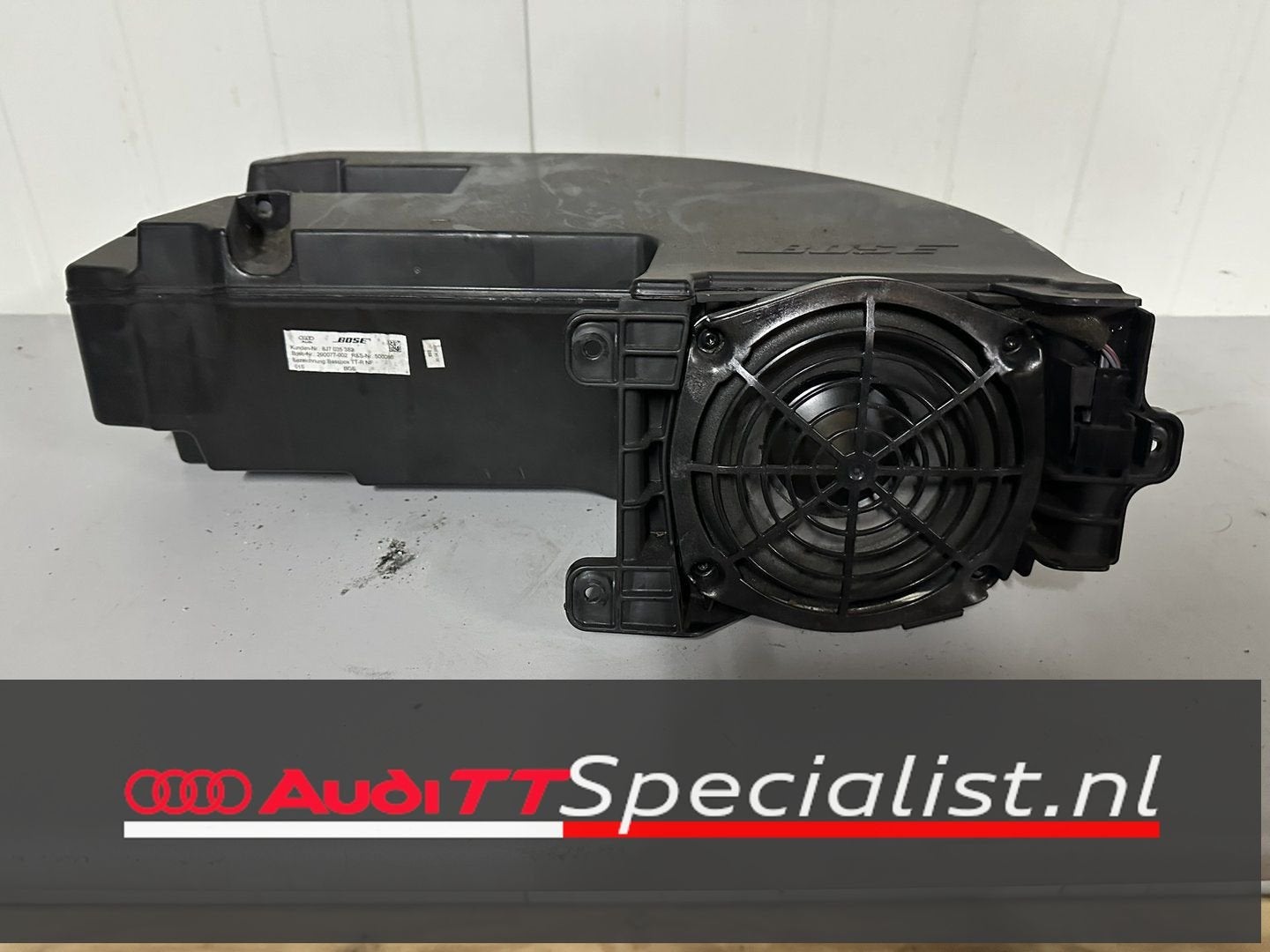 Bose subwooferbox Audi TT MK2 8J cabriolet, Autos : Divers, Autoradios, Enlèvement ou Envoi