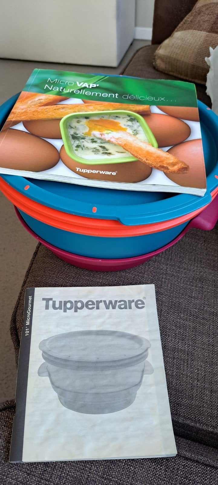 nieuwe microgourmet van tupperware, Enlèvement ou Envoi, Neuf