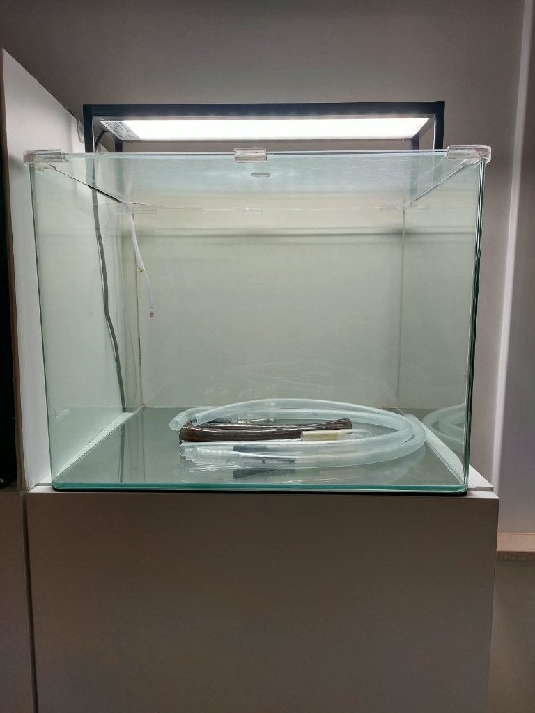 Aquarium 55l met kast,chihiros verlichting en oase biomaster, Dieren en Toebehoren, Ophalen, Gebruikt, Gevuld zoetwateraquarium