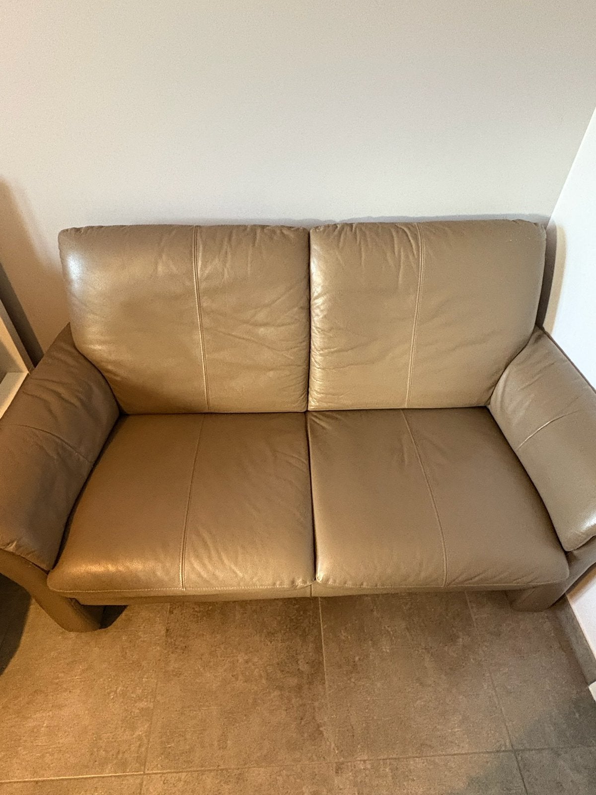 2x 2 zitbank, Klassiek, Banc droit, Enlèvement, Utilisé