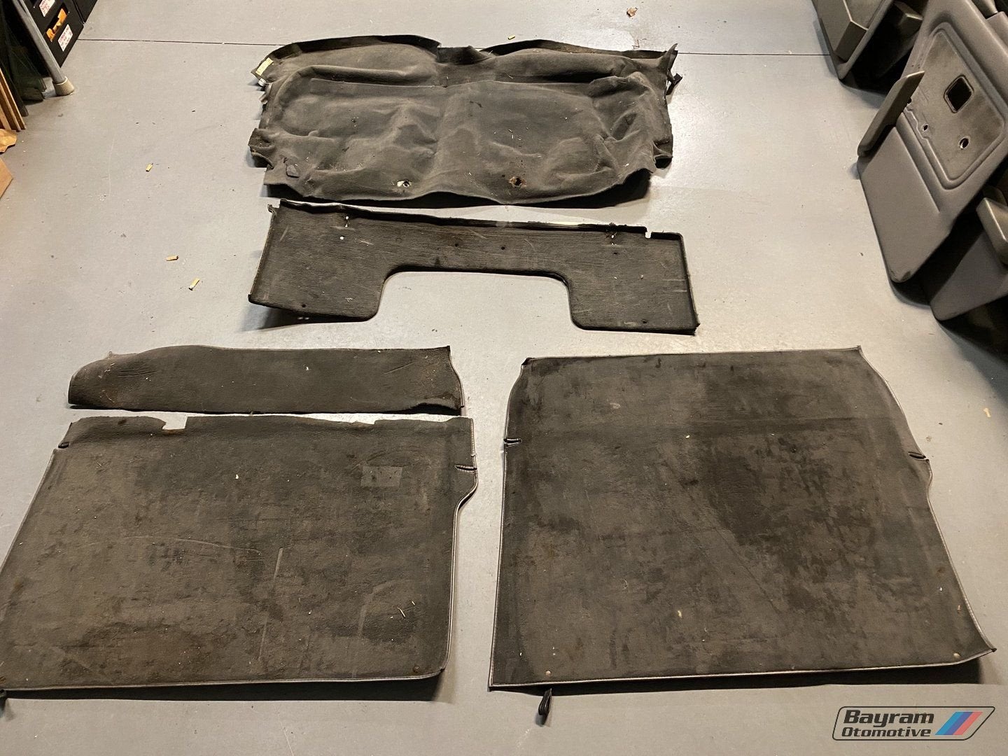 Bmw E30 touring kofferbak bekleding delen mat tapijt 3-serie, Gebruikt, -, -, Ophalen of Verzenden