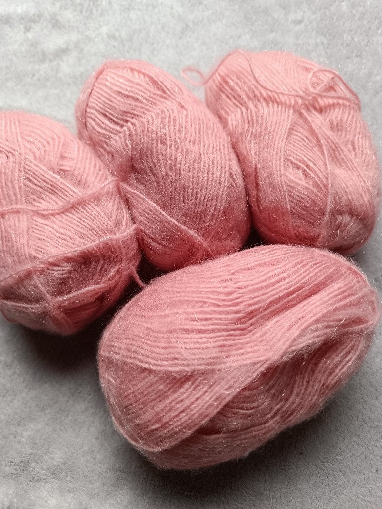 4 x donker roze, Hobby en Vrije tijd, Ophalen of Verzenden, Nieuw, Breien of Haken, Wol of Garen