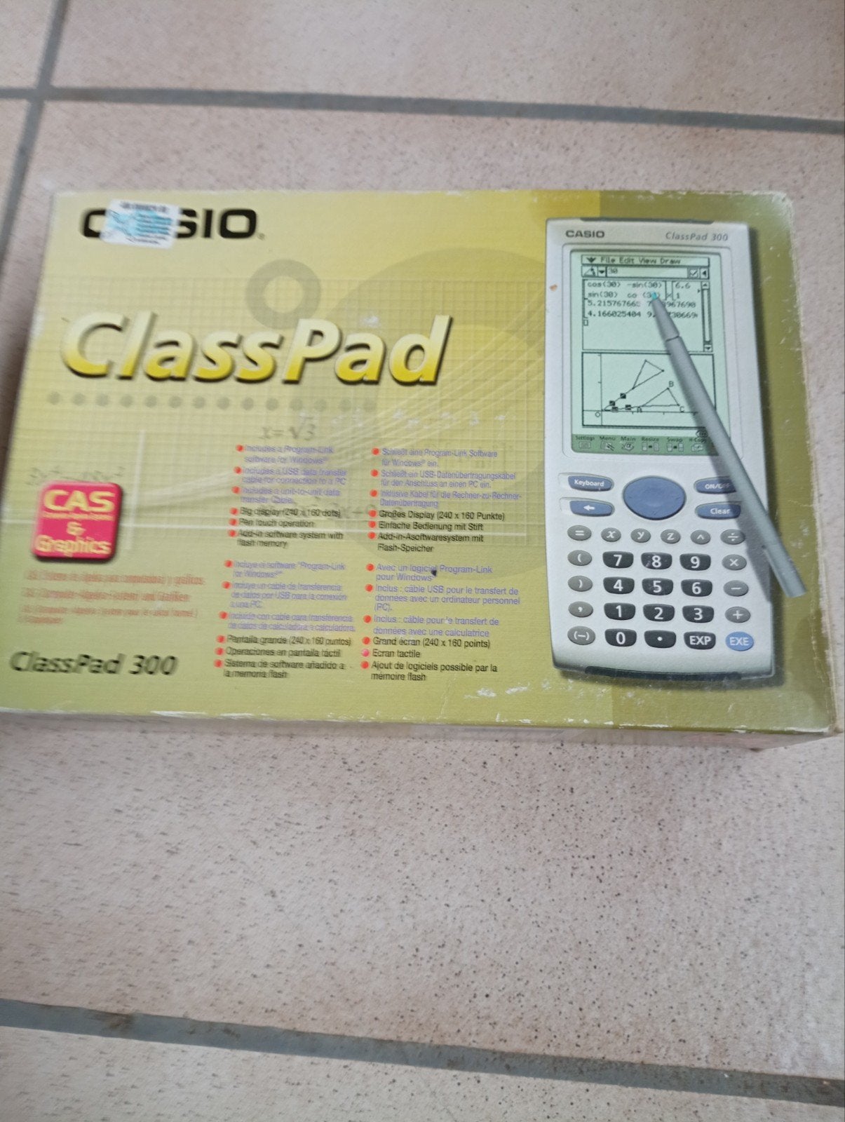 rekenmachine Casio classpad, Diversen, Ophalen, Grafische rekenmachine, Gebruikt