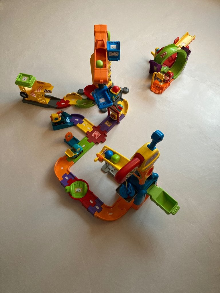 VTech toet toet auto's, Ophalen, Gebruikt