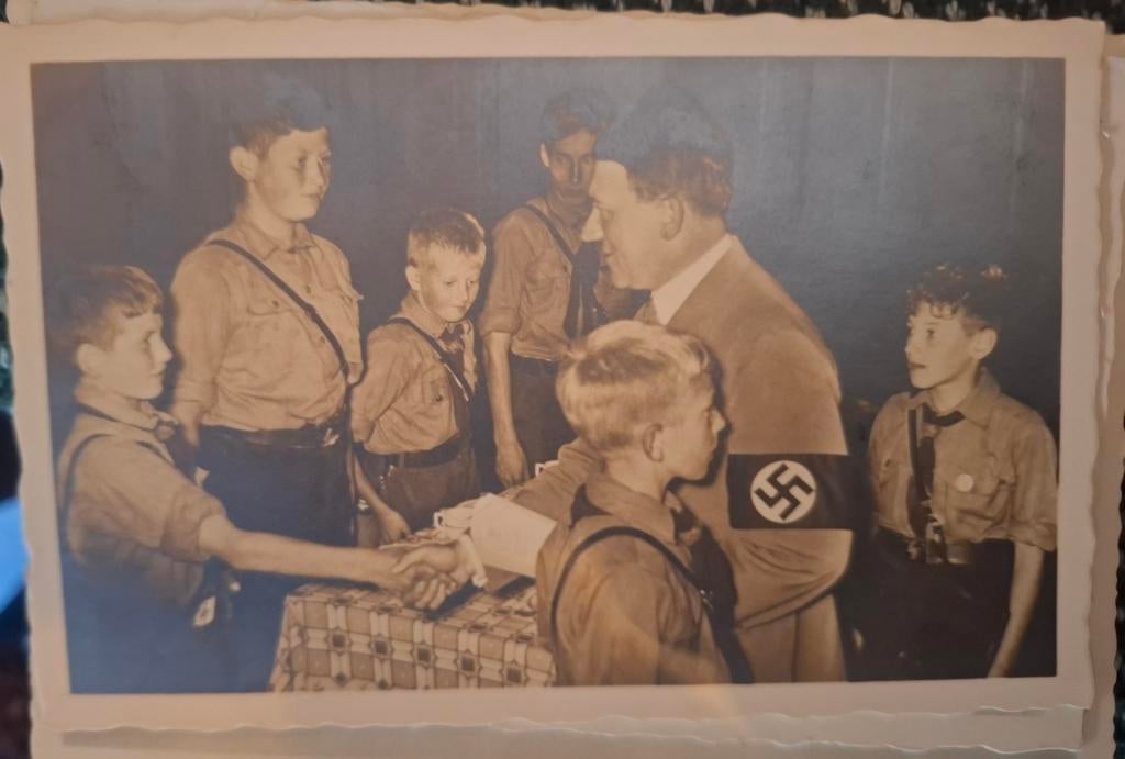 3x Hoffmann ansichtkaarten – Hitler/Hitlerjugend, Verzamelen, Militaria | Tweede Wereldoorlog, Ophalen of Verzenden