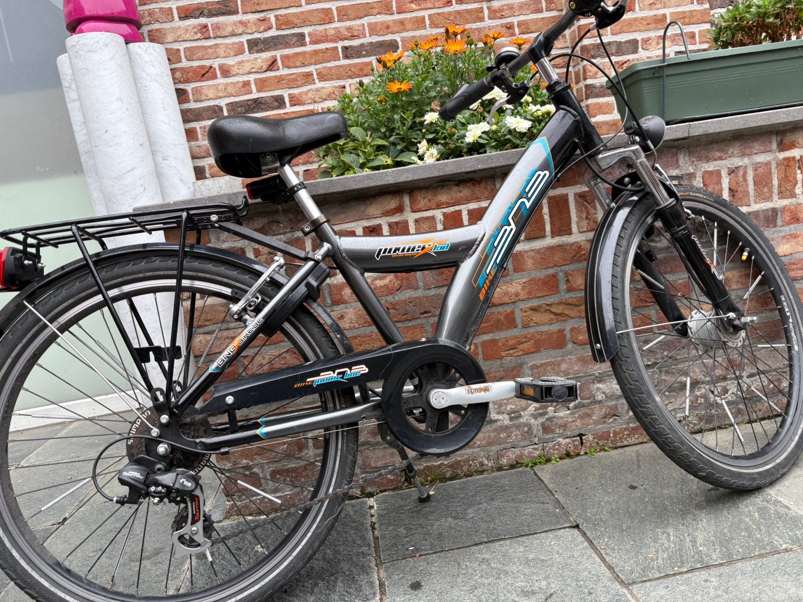 Kinderfiets 24 inch 8 tot 10 jaar, Ophalen, Zo goed als nieuw, 24 inch, Versnellingen