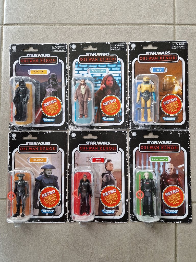 Star Wars Hasbro Retro collection Wave 5 Obi-Wan figurines, Collections, Enlèvement ou Envoi, Neuf, Figurine