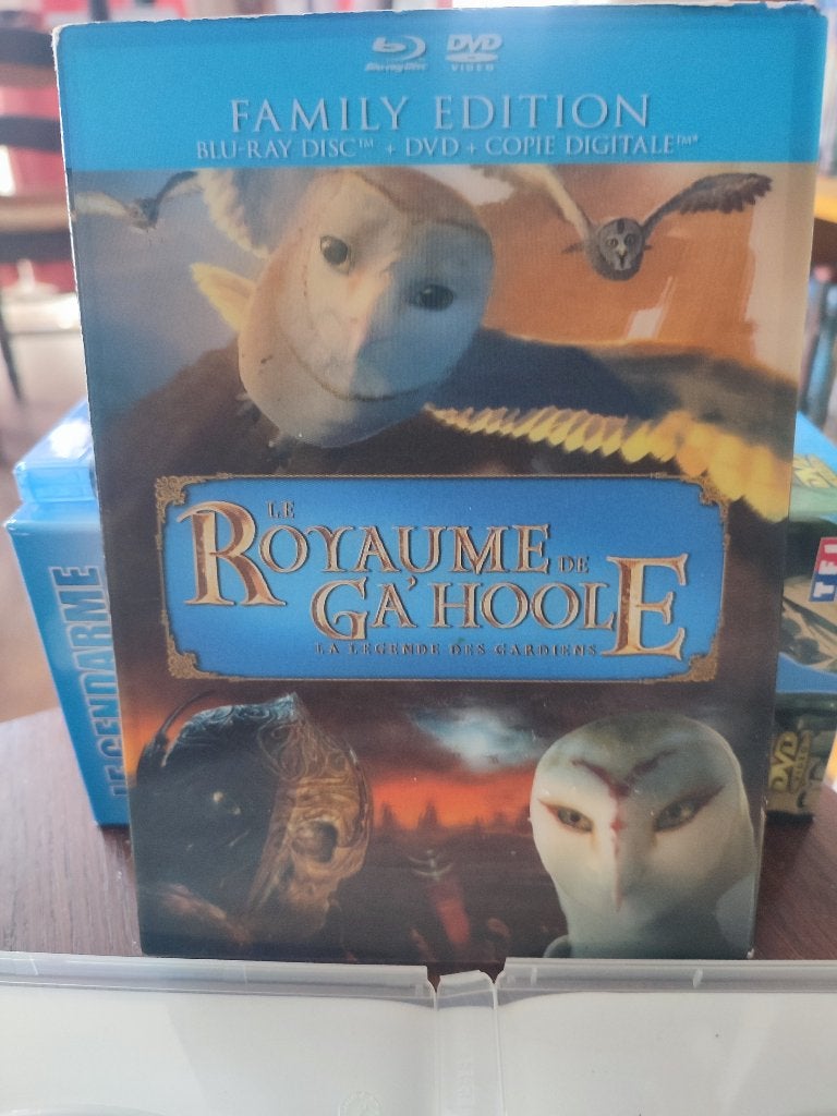 LE ROYAUME DE GA'HOOLE - Ed. Ultimate dvd + blu-ray, Cd's en Dvd's, Blu-ray, Gebruikt, Film, Ophalen of Verzenden, Tekenfilms en Animatie