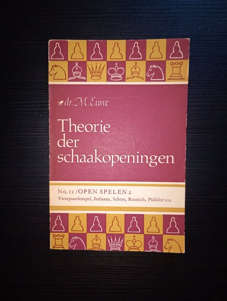 Theorie der schaak openingen 11 rood, Hobby & Loisirs créatifs, Sport cérébral & Puzzles, Enlèvement ou Envoi, Moins de 500 pièces