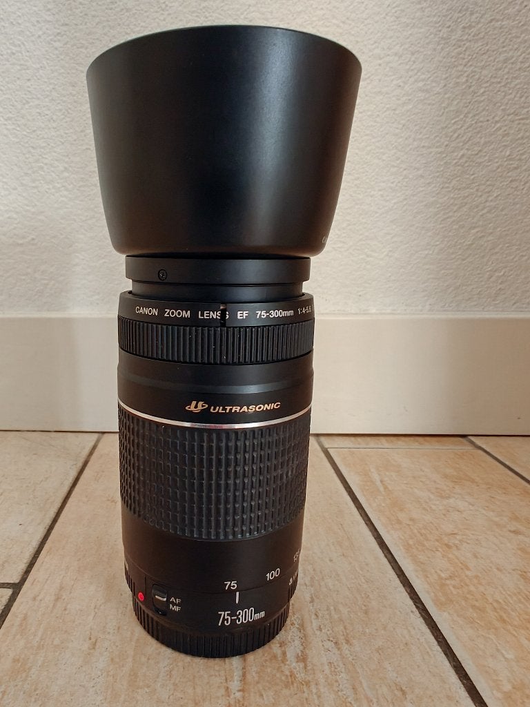 Canon EF 75-300mm f/4-5.6 III USM telelens te koop, Audio, Tv en Foto, Foto | Lenzen en Objectieven, Ophalen of Verzenden, Zo goed als nieuw