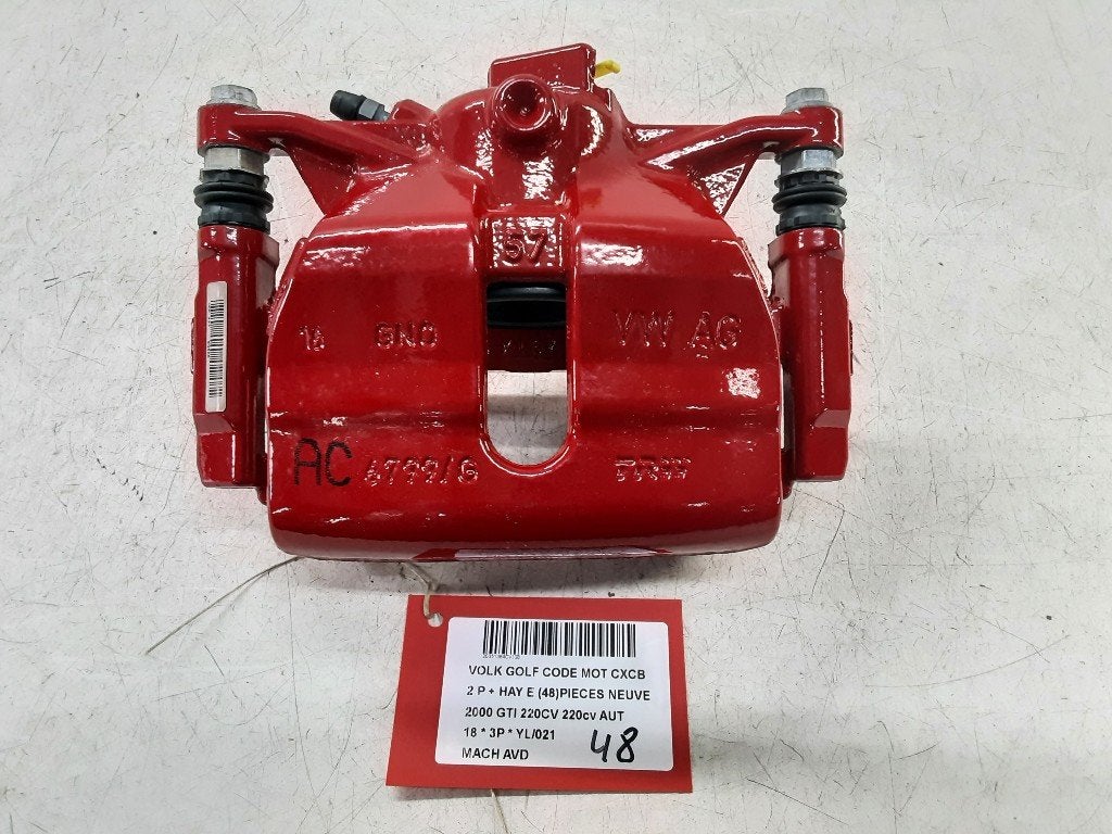 ETRIER DE FREIN AVANT DROIT Golf VII (AUA) (5Q0106DR), Autos : Pièces & Accessoires, Volkswagen, Volkswagen AG, Utilisé, Kundenbetreuung@volkswagen.de