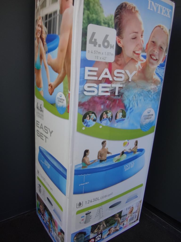 Intex zwembad en jacuzzi, Tuin en Terras, Ophalen, 80 tot 120 cm, Rond, Nieuw