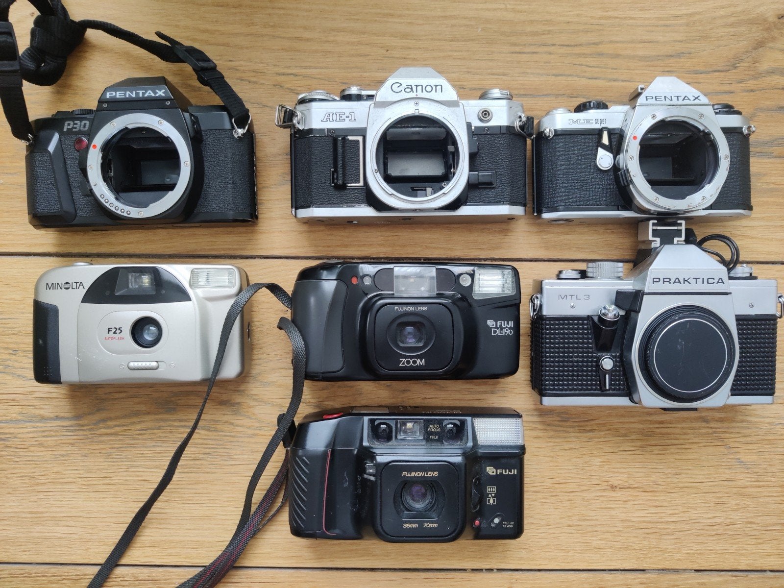 vintage camera lot, TV, Hi-fi & Vidéo, Appareils photo analogiques, Enlèvement ou Envoi, Ne fonctionne pas, Compact, Canon