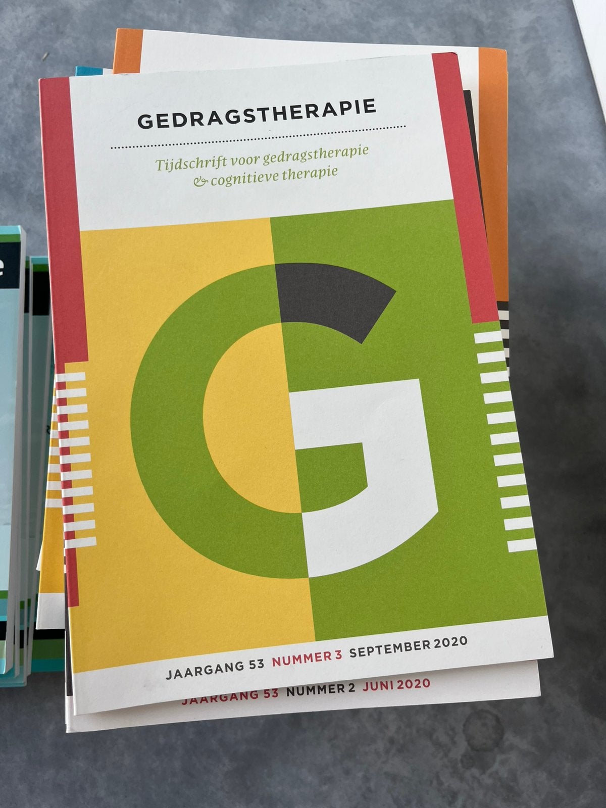 Tijdschrift voor gedragstherapie en cognitieve therapie, Ophalen of Verzenden, Zo goed als nieuw