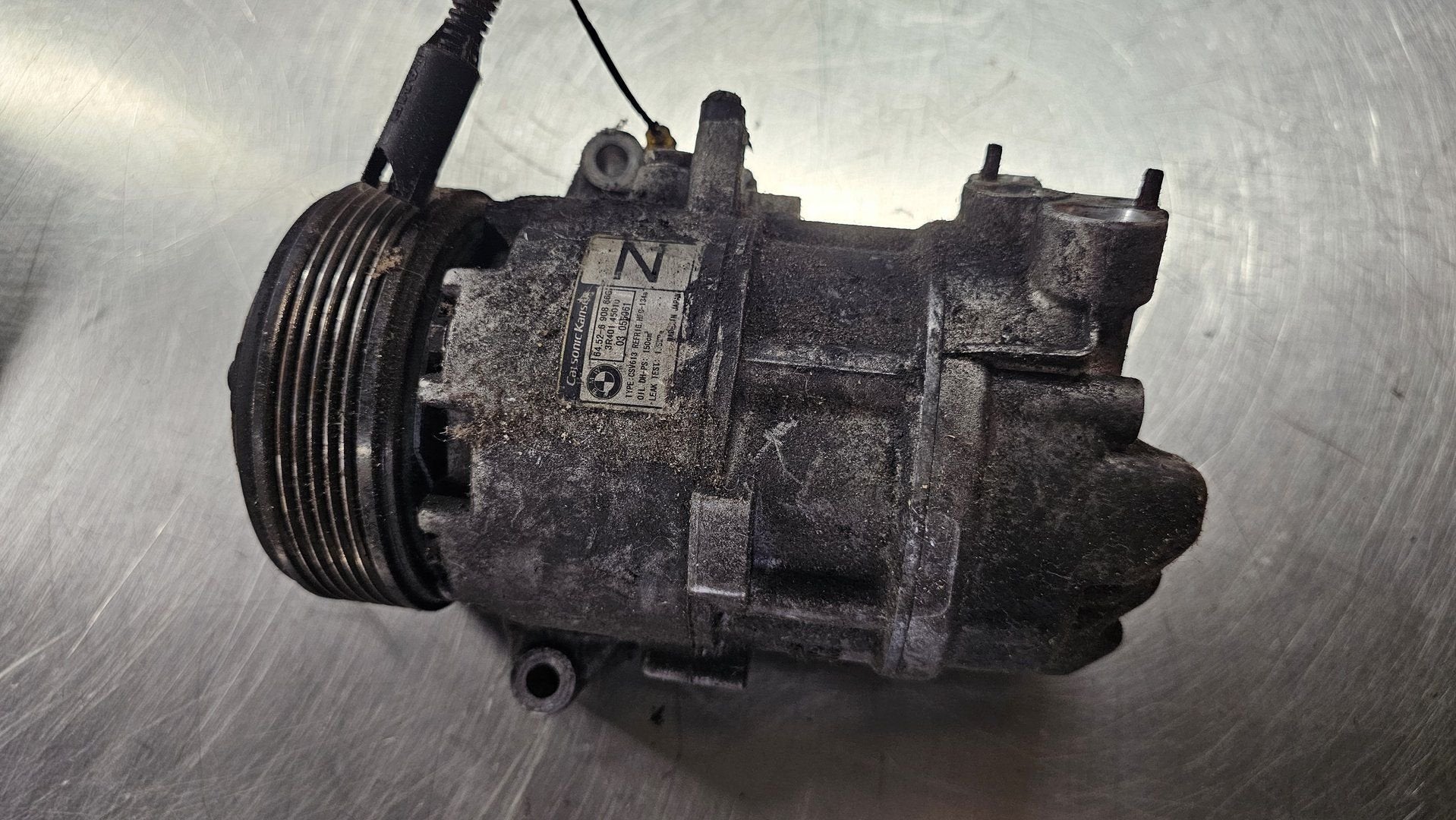 Aircopomp aircocompressor BMW 3 / 5 / 7 Serie E46 E38 E39 64, Autos : Pièces & Accessoires, Climatisation & Chauffage, BMW, Utilisé
