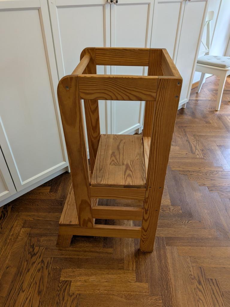 Houten uitkijktoren, Ophalen