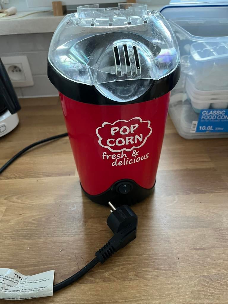 Popcorn machine GRATIS, Ophalen, Zo goed als nieuw