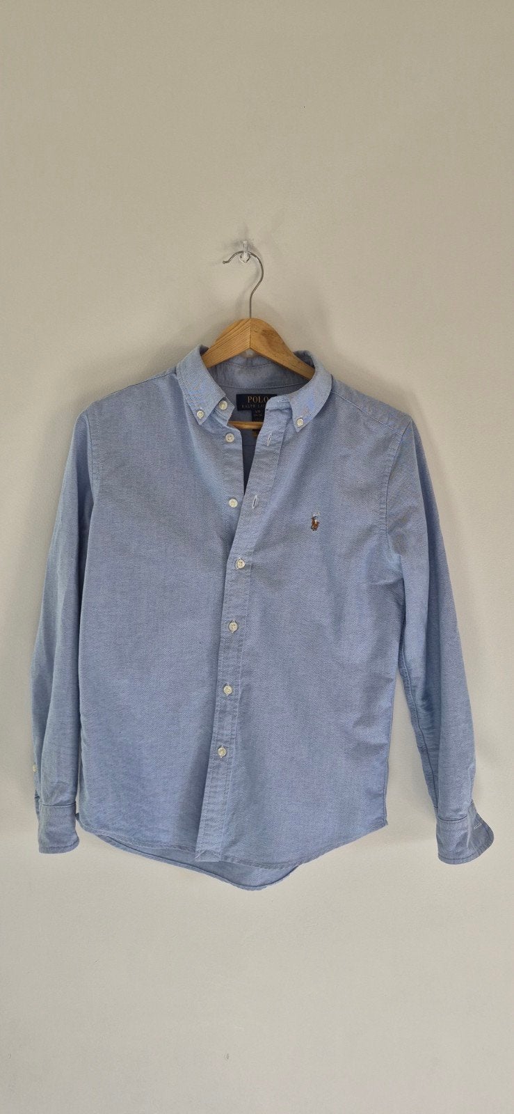 Polo Ralph Lauren hemd, lichtblauw., Kleding | Heren, Ophalen, Zo goed als nieuw, Blauw, Polo Ralph Lauren