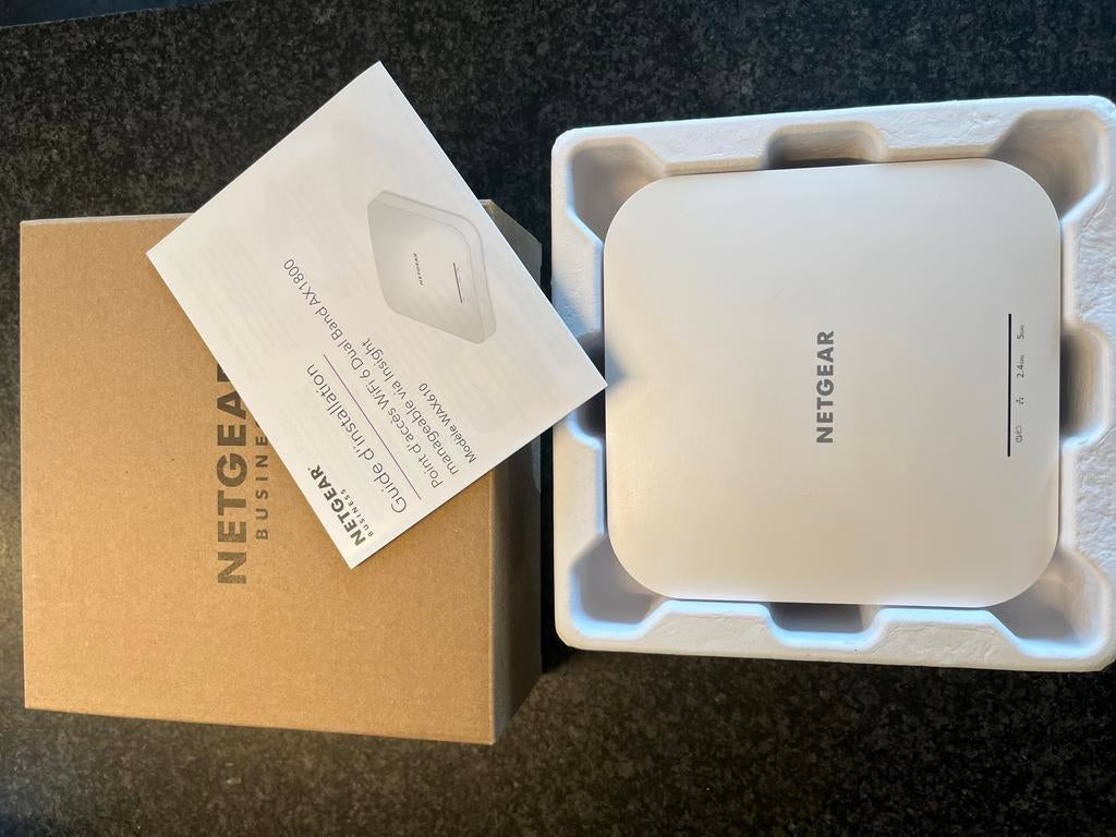 Netgear wax610 ax1800 wifi 6 access point, Ophalen of Verzenden, Zo goed als nieuw