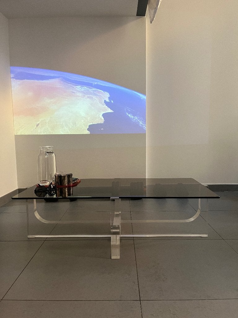 Michel Dumas salontafel, Huis en Inrichting, Tafels | Salontafels, Ophalen, Gebruikt, 100 tot 150 cm, 50 tot 100 cm