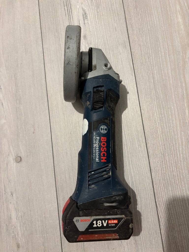 Meuleuse d'angle 18 V Bosch avec batterie et chargeur, Bricolage & Construction, Enlèvement ou Envoi, Utilisé, Meuleuse d'angle