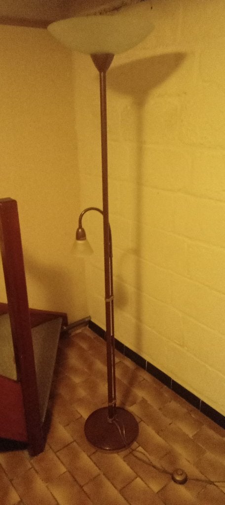 Lampe sur pied, Enlèvement, Utilisé, Verre, 150 à 200 cm