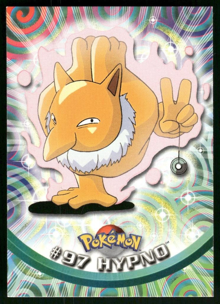 Hypno 97/144 - Pokemon 1999 Topps TV (NM), Verzenden, Gebruikt