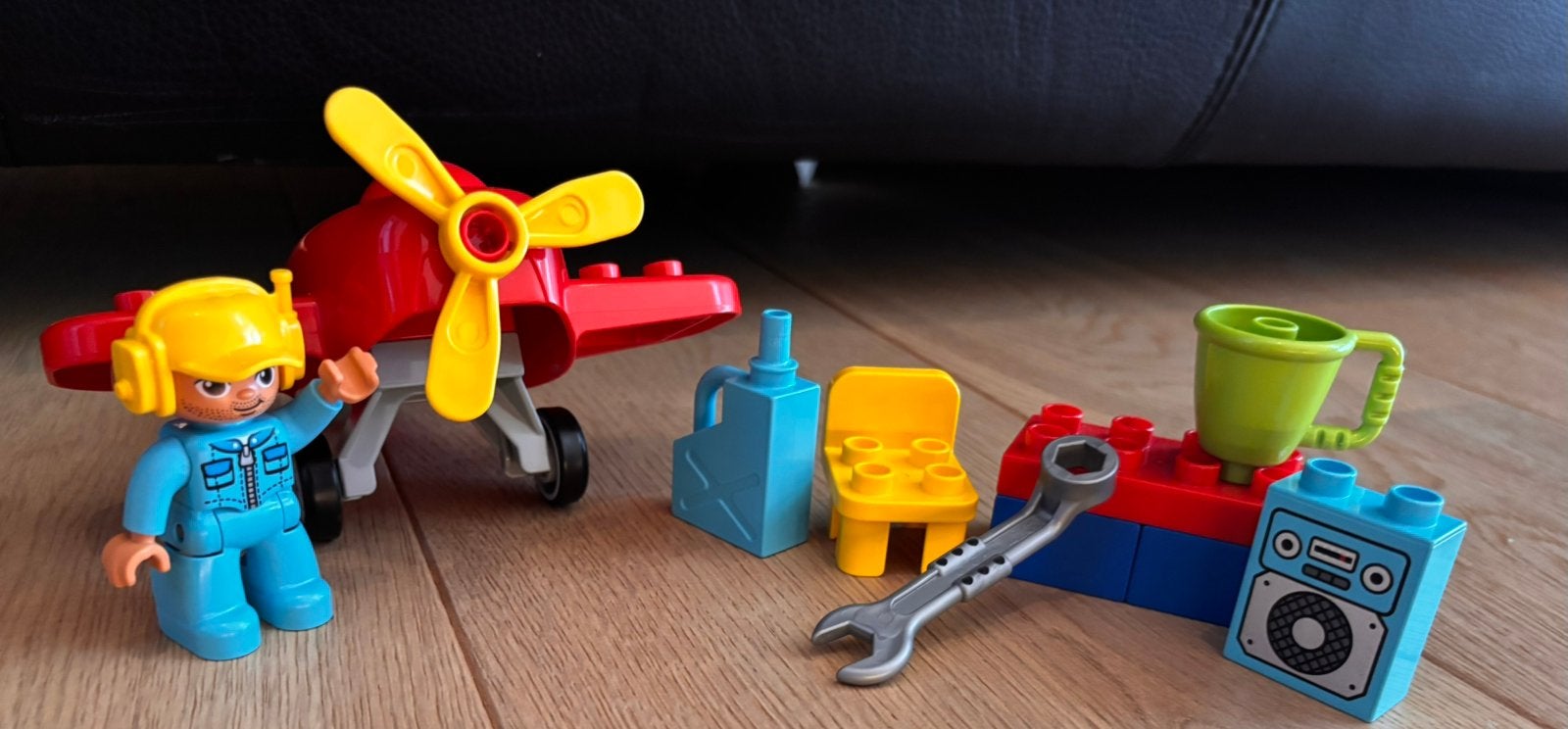 Duplo vliegtuigje 10908, Ophalen, Zo goed als nieuw, Overige merken