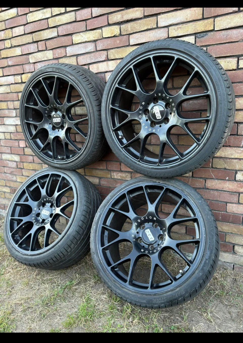 Orgineel bbs bmw 19inch 5x120 velgen met banden, Ophalen