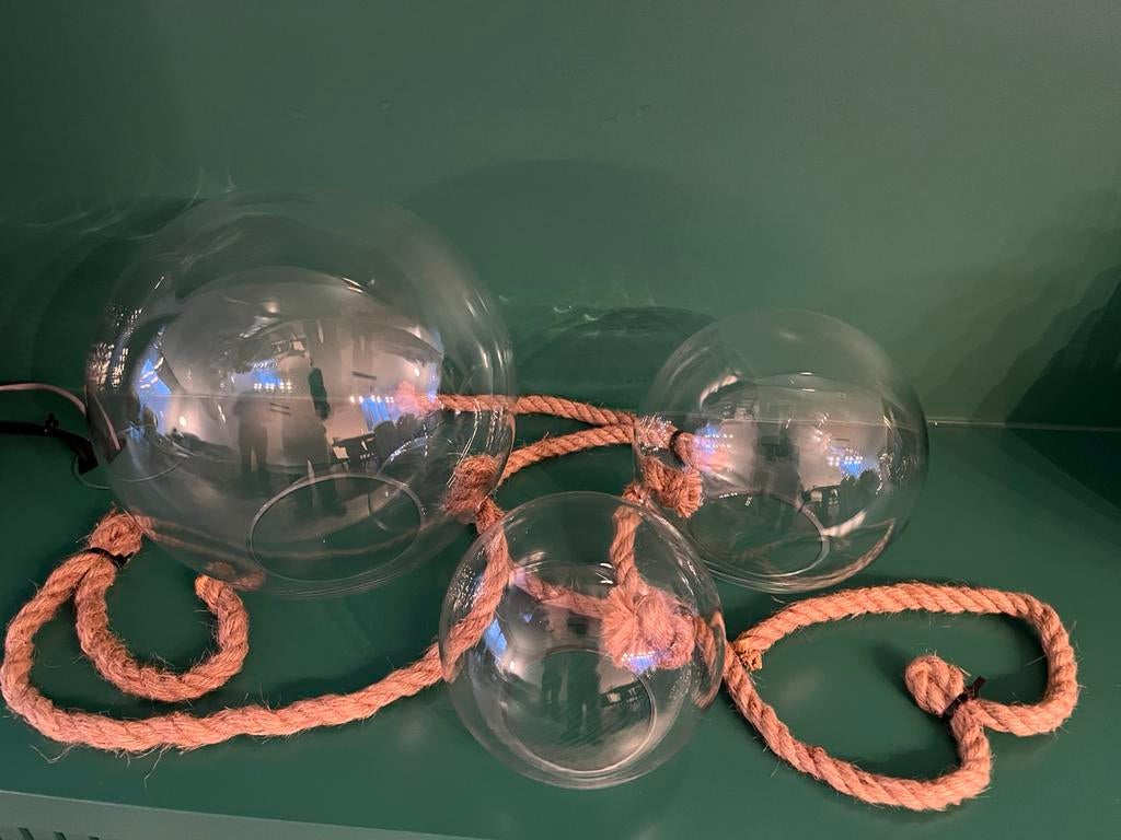 Glazen decoratie bollen, Enlèvement, Comme neuf