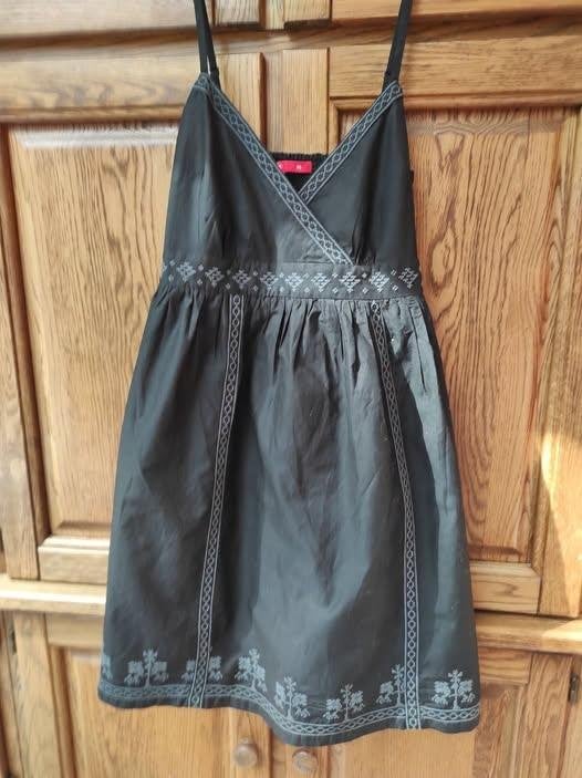 Nieuw EDS by ESPRIT, zwarte katoenen zomerjurk - maat 42, Kleding | Dames, Zwart, Maat 42/44 (L), Nieuw, Ophalen of Verzenden