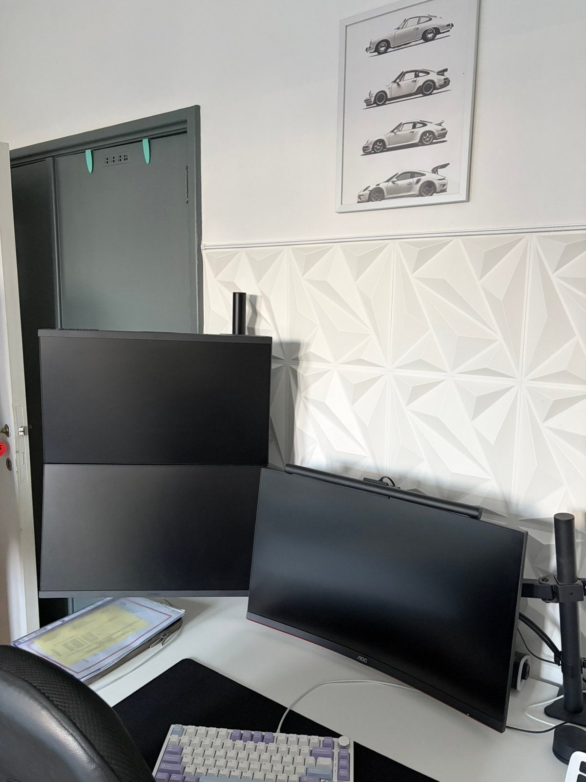 3écrans gaming, Informatique & Logiciels, Moniteurs, Enlèvement, Comme neuf, Gaming