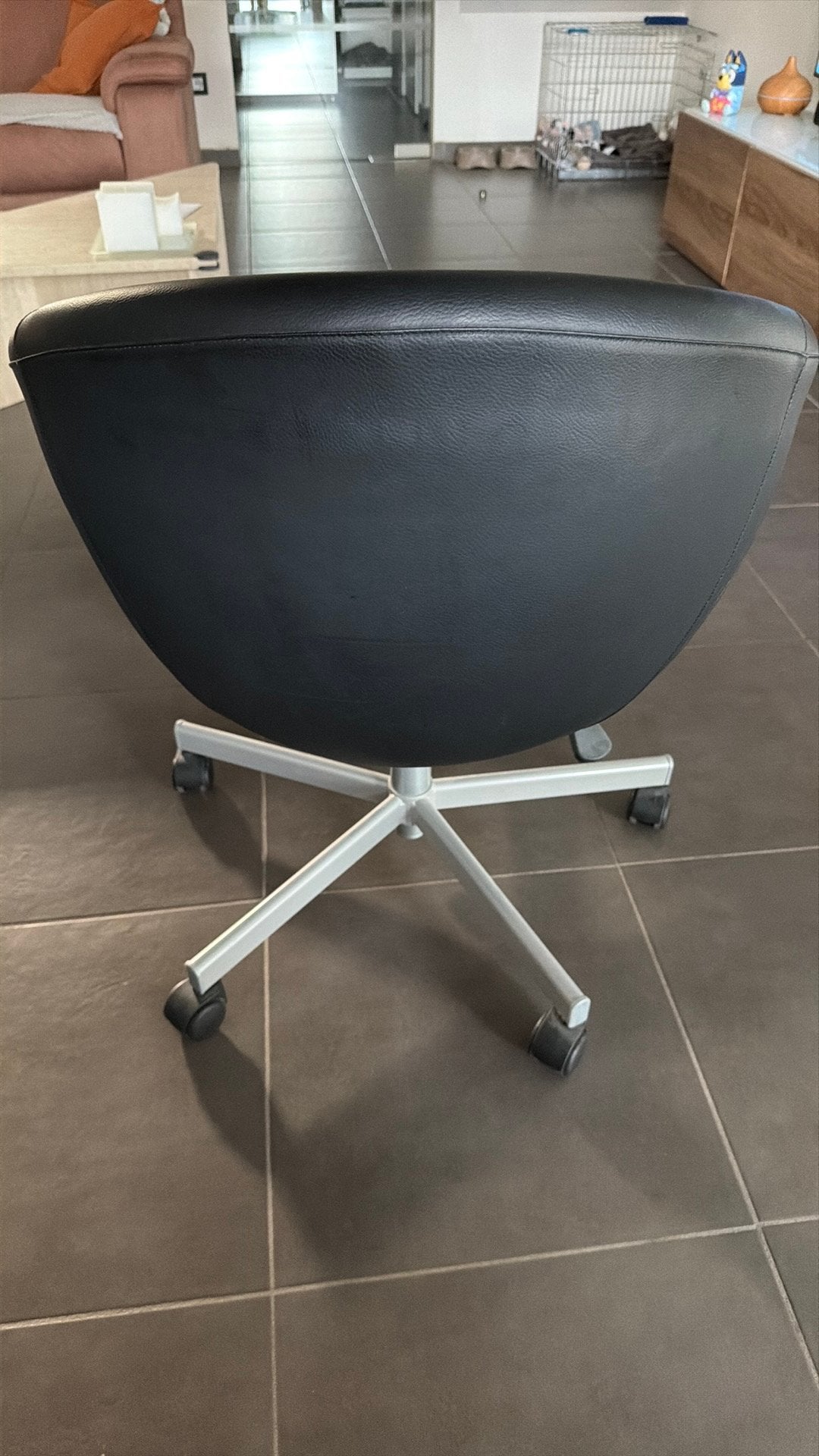 Bureaustoel Ikea, Huis en Inrichting, Bureaustoelen, Ophalen, Gebruikt, Zwart, Bureaustoel