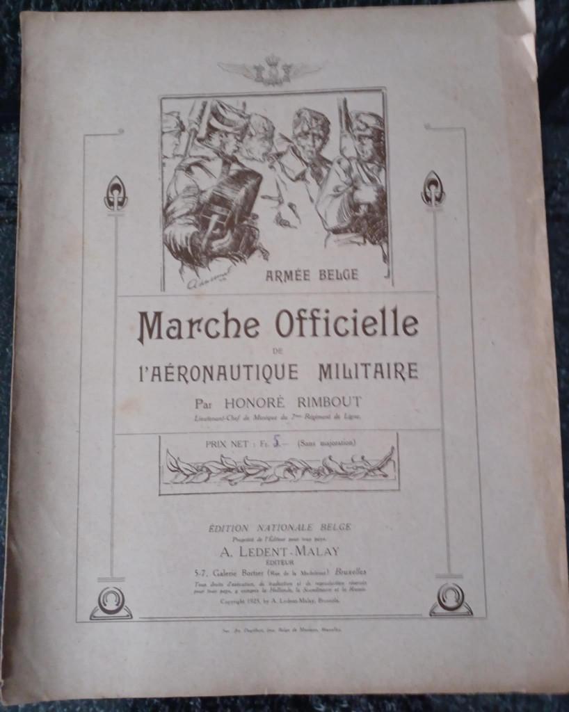 Marche Officielle de l'aéronautique militaire, Musique & Instruments, Enlèvement, Utilisé, Piano