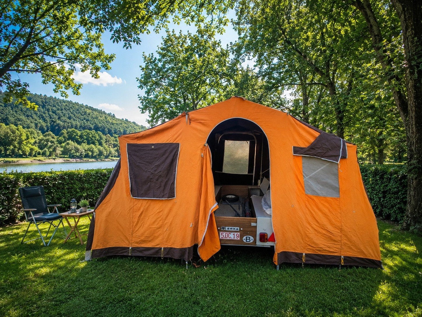 Tente roulotte classique, Caravanes & Camping, Tentes, Enlèvement