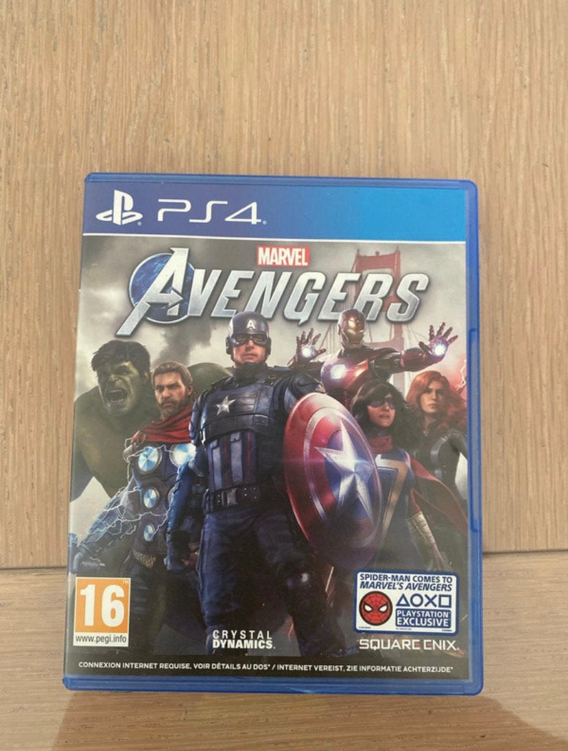 Jeu PS4 Marvel Avengers, Games en Spelcomputers, 1 speler, Eén computer, Zo goed als nieuw, Vanaf 16 jaar