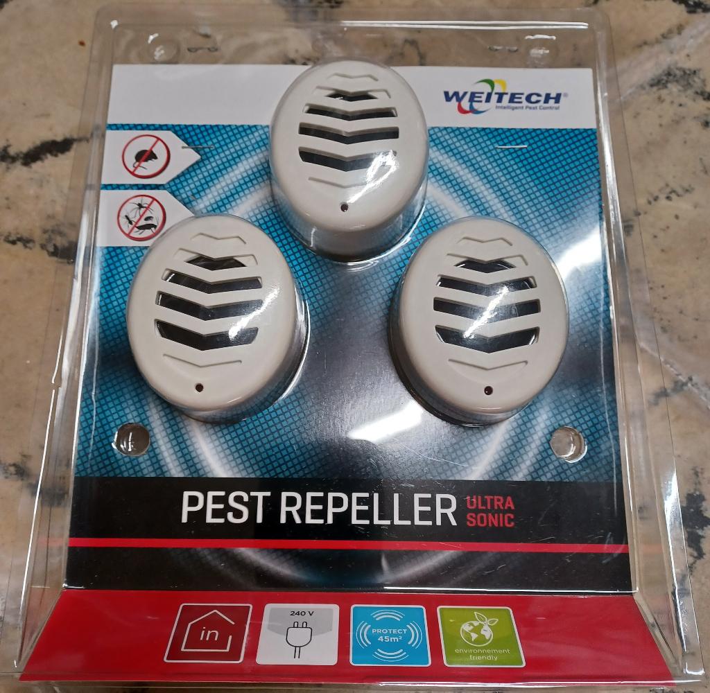 Weitech WK3523 Muizen en insecten verjagers 3 stuks, Diversen, Ophalen, Nieuw