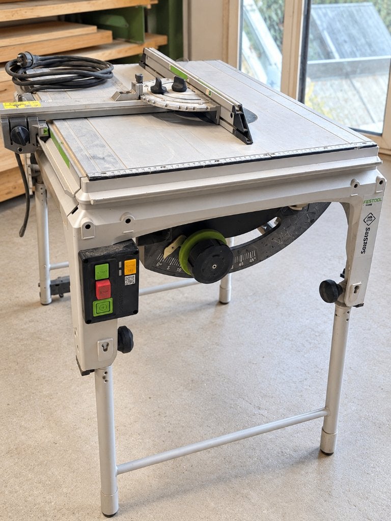 Festool tks80 tafelzaagmachine met sawstop, Doe-het-zelf en Bouw, Ophalen, Zo goed als nieuw, Festfool