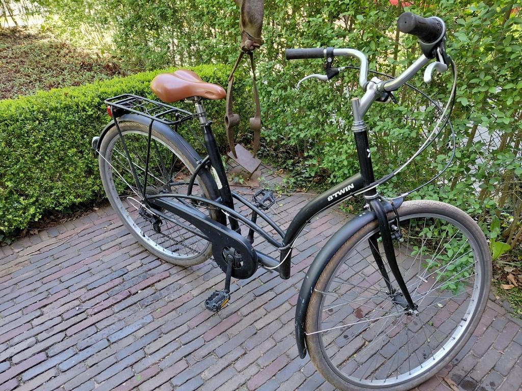 Damesfiets decathlon, Ophalen