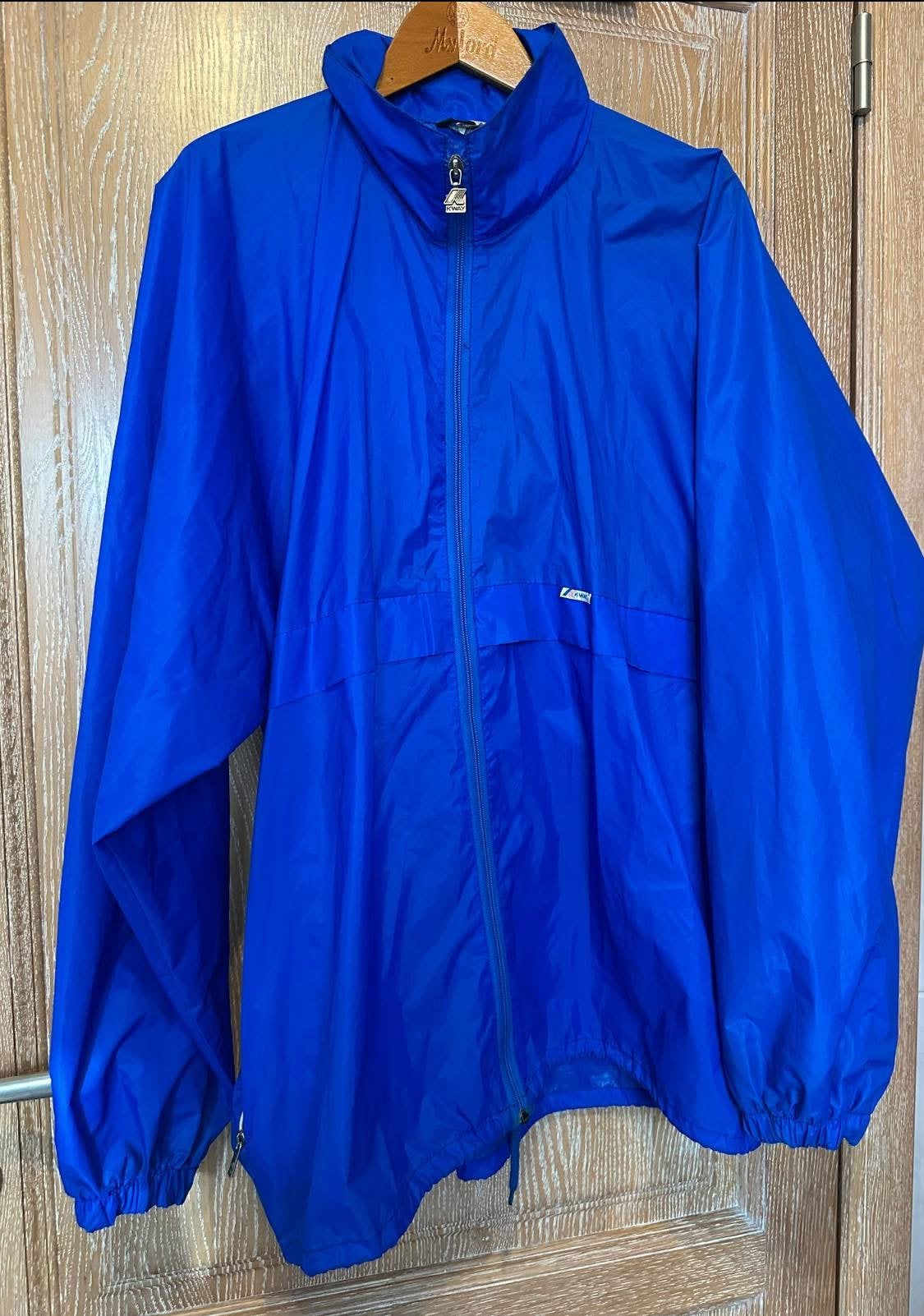 K-Way vintage bleu vif, taille XXL, Vêtements | Hommes, Enlèvement ou Envoi, Comme neuf