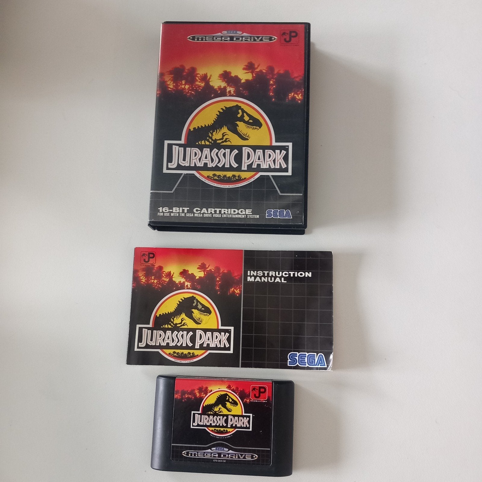 Jurassic Park Sega Mega Drive pal, Ophalen of Verzenden, Mega Drive