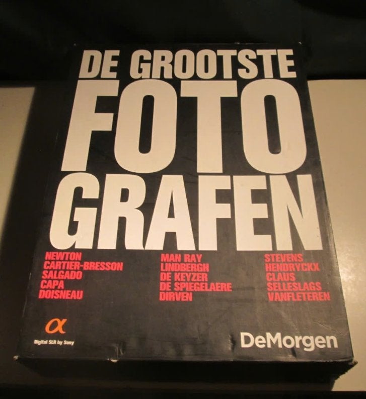 Prachtige Kaft met 12 Boeken - De Grootste Fotografen, Ophalen of Verzenden, Zo goed als nieuw, Fotografen