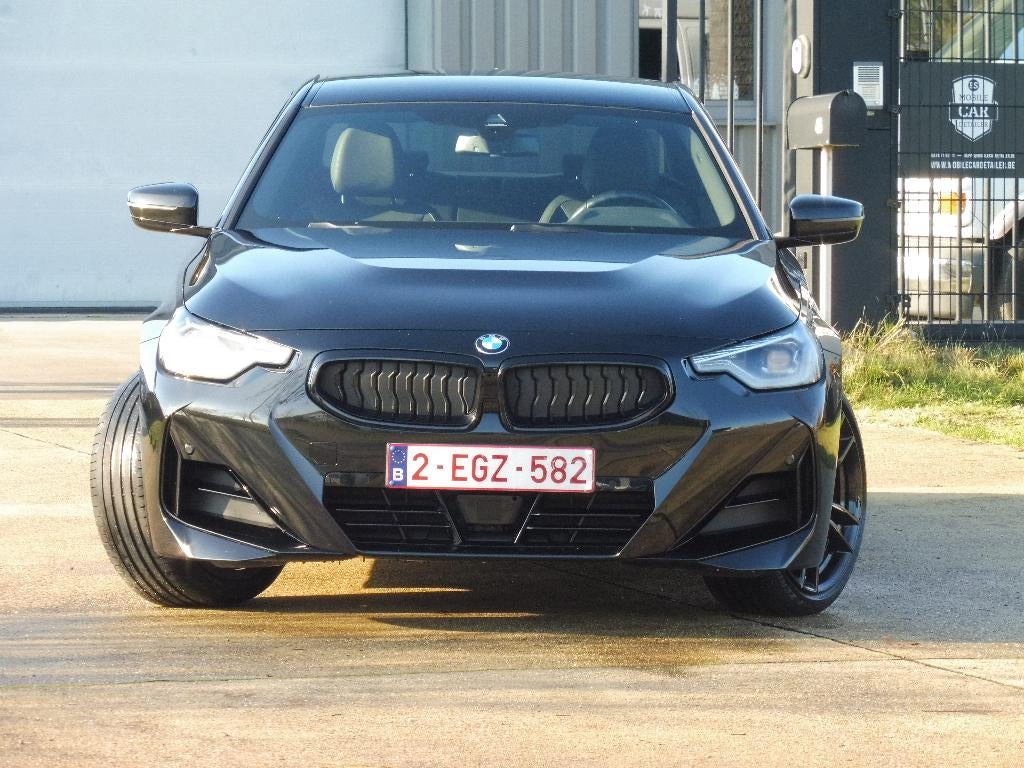 BMW 220i, 2.0 Benzine, 2022, Automaat, M-Pakket, ..., Cuir et Alcantara, Euro 6, Entreprise, Noir